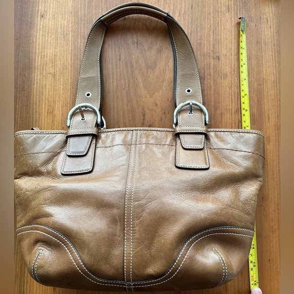 Vintage Coach 9544 Soho Leather Tote - Picture 9 of 11